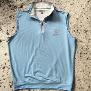 Peter Millar 3/4 zip Golf vest size small 2017 US open Erin Hills